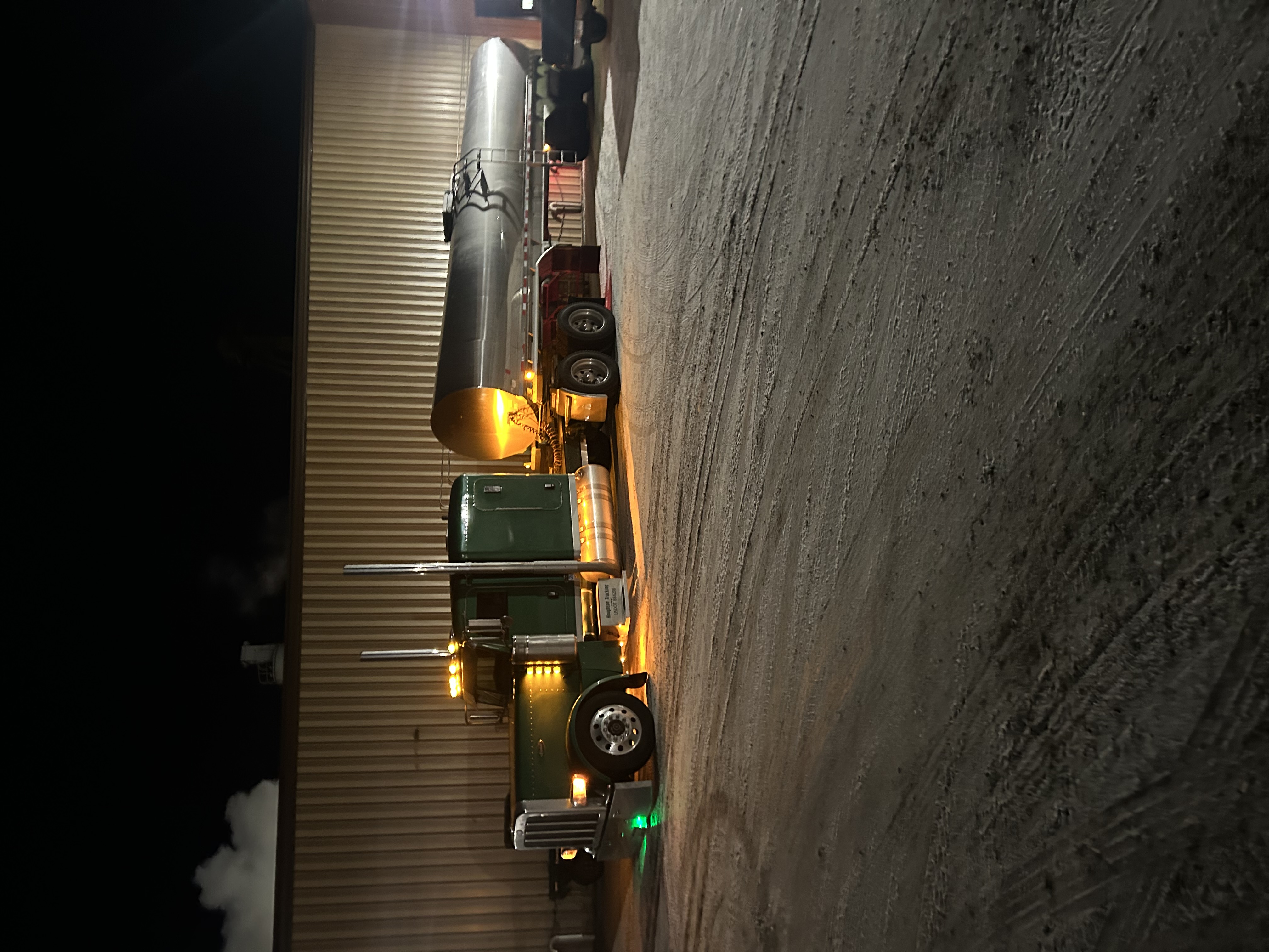 Houghton Trucking tanker trailer